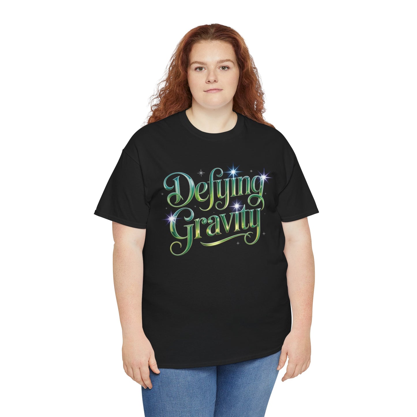 Defying Gravity Wicked Musical Quote Tee – Broadway Fan Shirt, Inspirational Wizard of Oz Graphic Tee, Musical Theatre Unisex T-Shirt