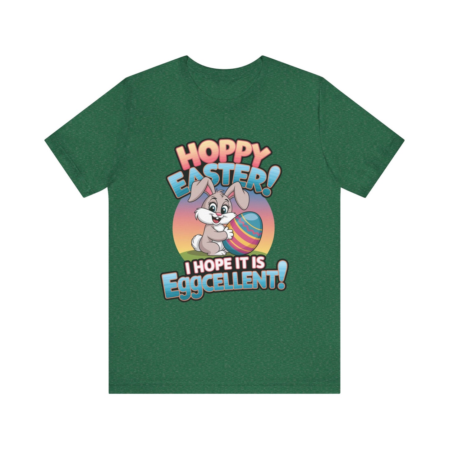 Happy Easter Unisex Tee Easter Shirt Easter Bunny T Shirt Easter Apparel Easter Bunny Outfit