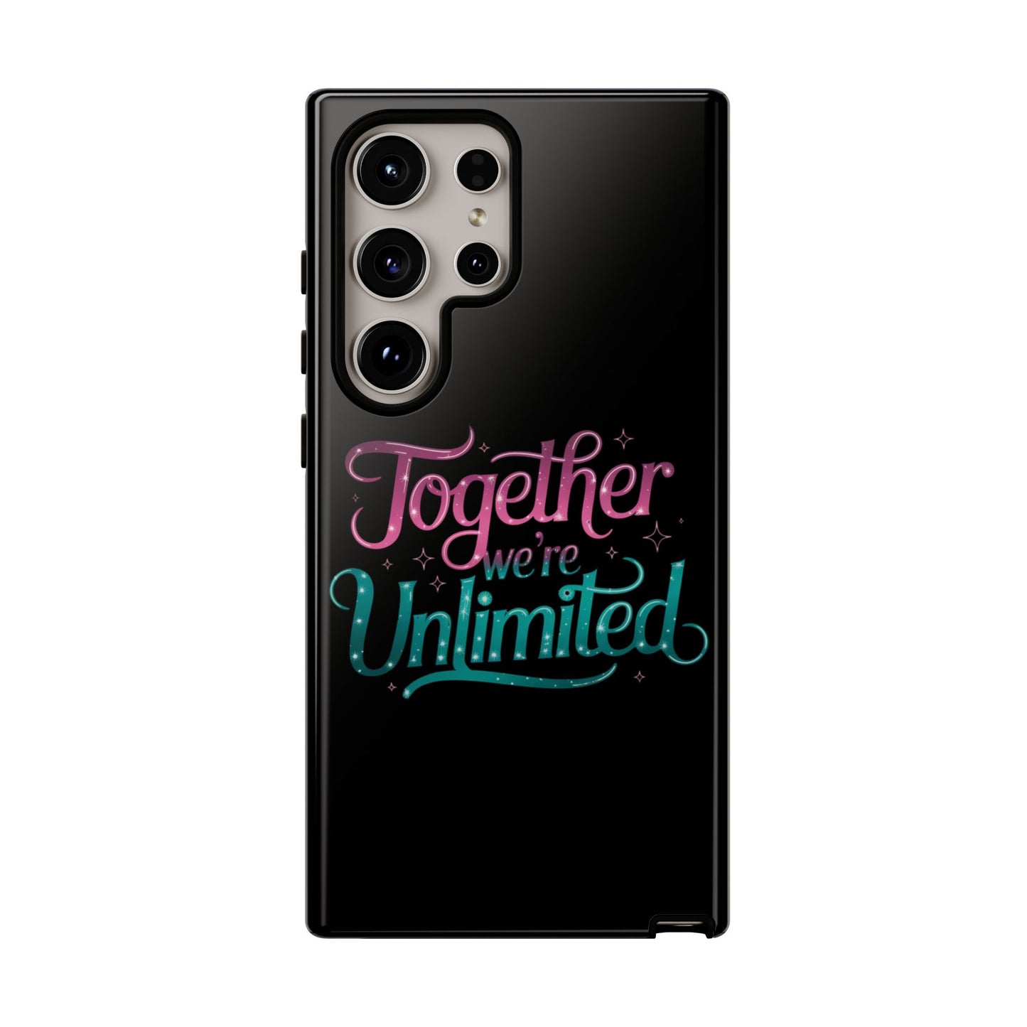 Samsung Case Musical Quote 'Together We're Unlimited' Musical Phone Case