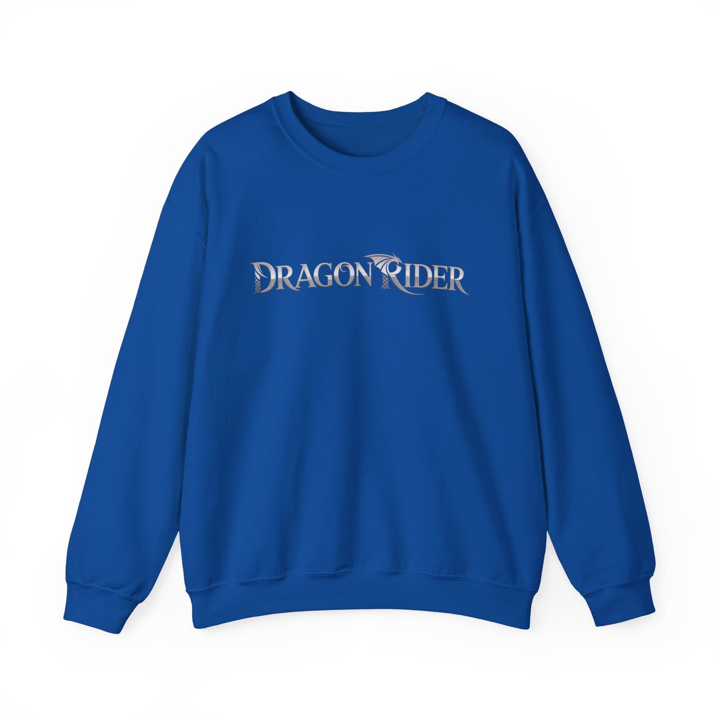 Dragon Rider Sweatshirt | Unisex Fantasy Gamer Crewneck | Nerdy Cozy Mythical Gift | Medieval Dragon Pullover | Geek Cosplay Style