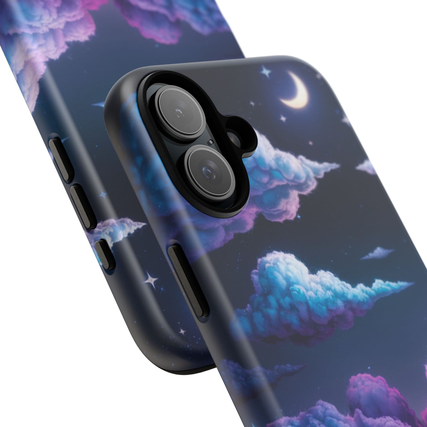 Dreamy Clouds & Moon Tough iPhone Case
