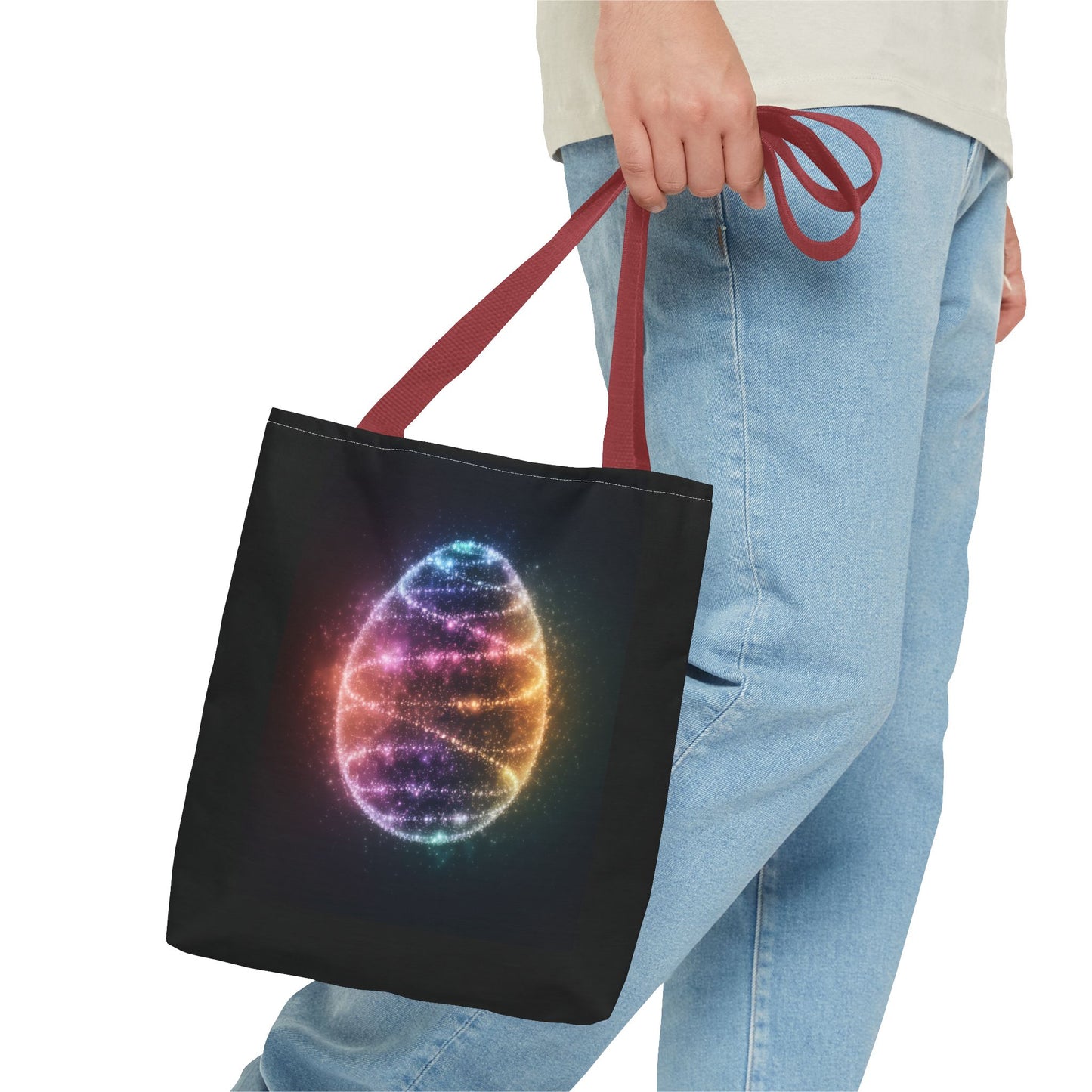 Bioluminescent Easter Egg Tote Bag
