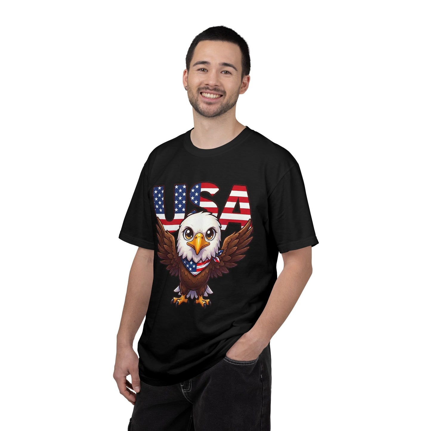 USA Eagle Shirt, Patriotic Comfort Colors Shirt, American Flag Eagle T Shirt, Fourth Of July Shirt, Freedom Graphic Tee, USA Pride Shirt