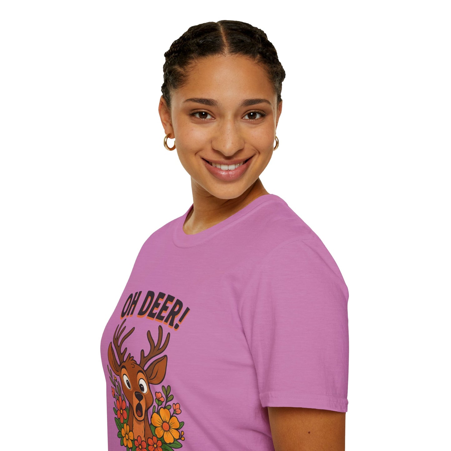 Oh Deer T-Shirt Animal Apparel Wildlife shirt Deer Tee Gift for Animal Lovers