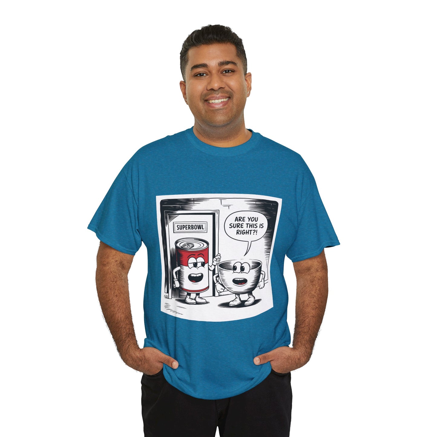 Comic Unisex Tee - Superbowl Design