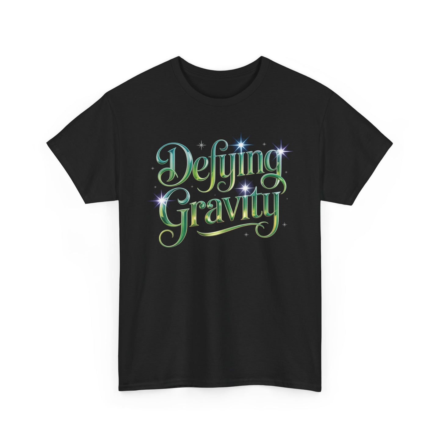 Defying Gravity Wicked Musical Quote Tee – Broadway Fan Shirt, Inspirational Wizard of Oz Graphic Tee, Musical Theatre Unisex T-Shirt
