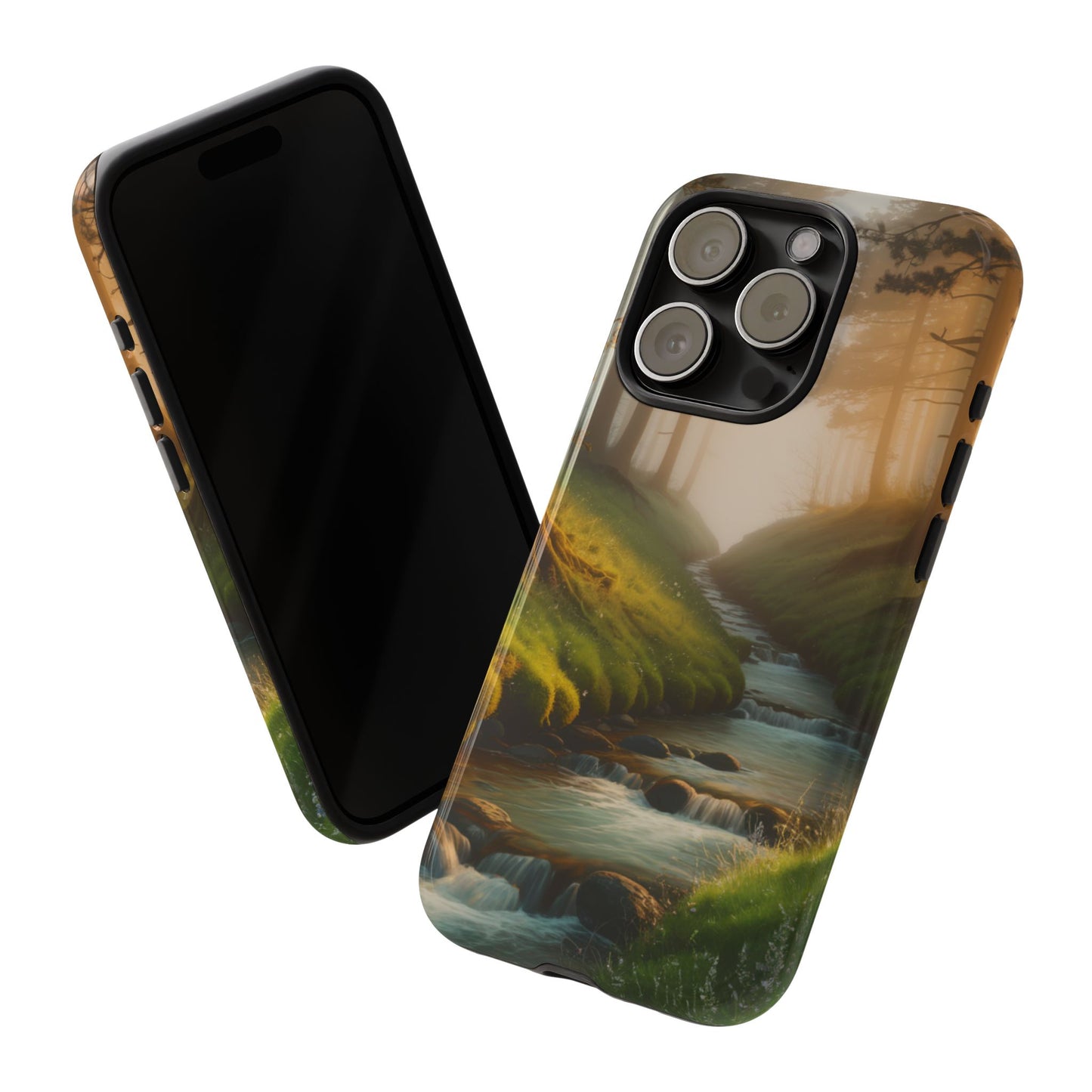 Nature Stream iPhone Case Forest Phone Case Stream iPhone Case Nature Phone Case