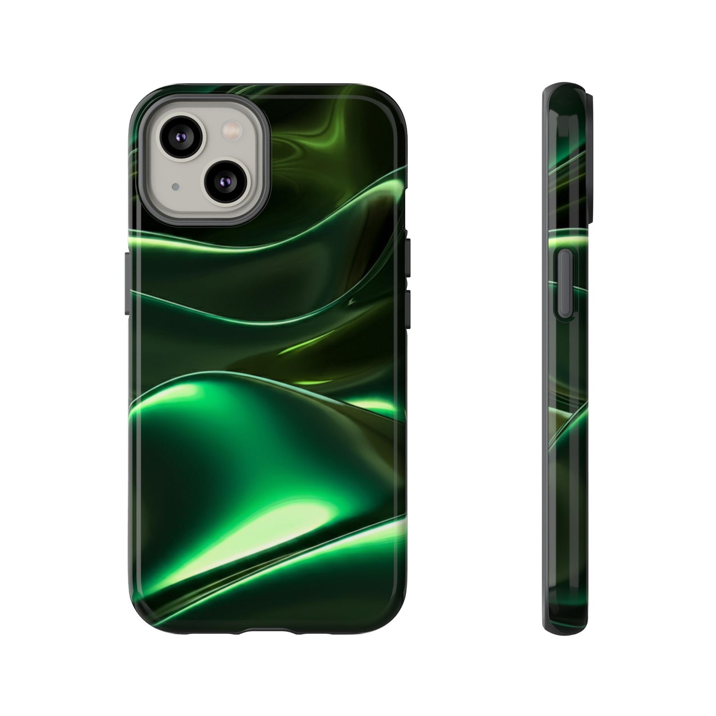 iPhone Case - Fluid Metallic Design