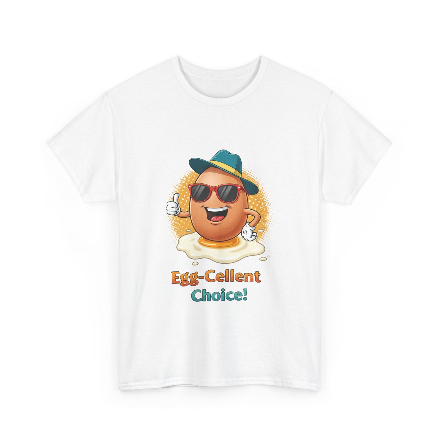 Funny Egg Shirt | Egg-Cellent Choice T-Shirt | Pun Food Tee | Breakfast Lover Gift | Cool Cartoon Egg Shirt | Dad Joke Shirt