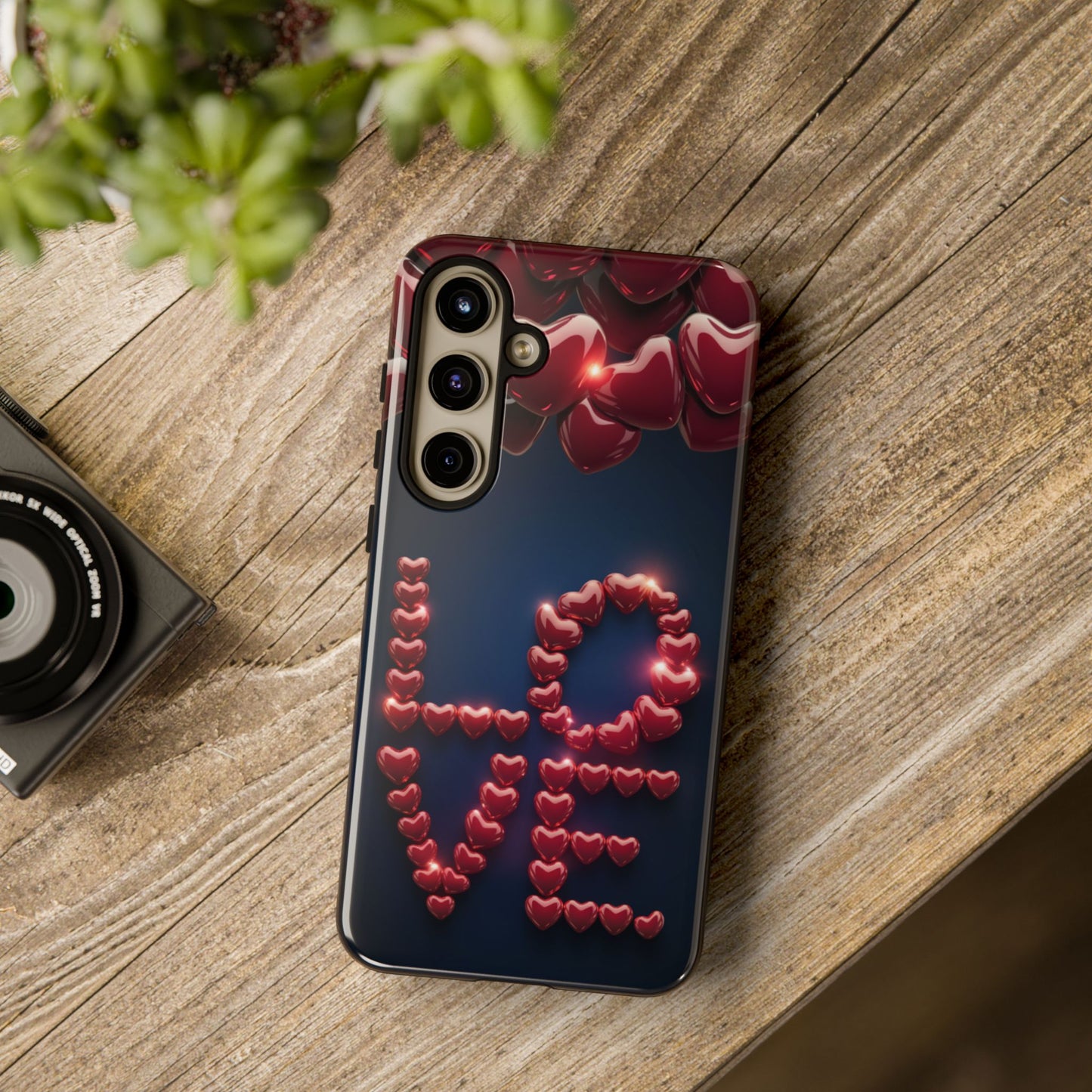 Samsung Phone Case Love Hearts Tough Case