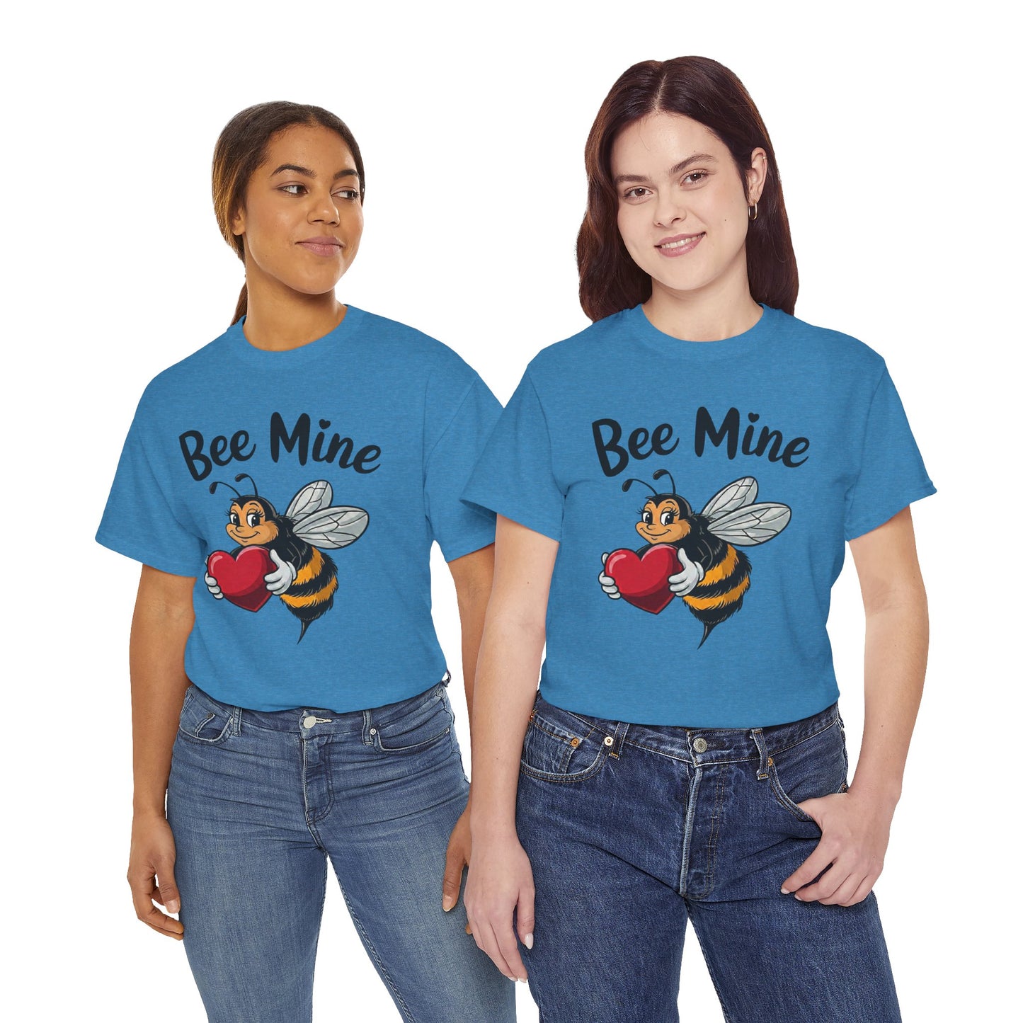 Bee Mine Shirt, Cute Valentine Shirt, Bee Love T Shirt, Funny Valentine Pun Tee, Heart Bee Graphic Shirt, Valentine Gift
