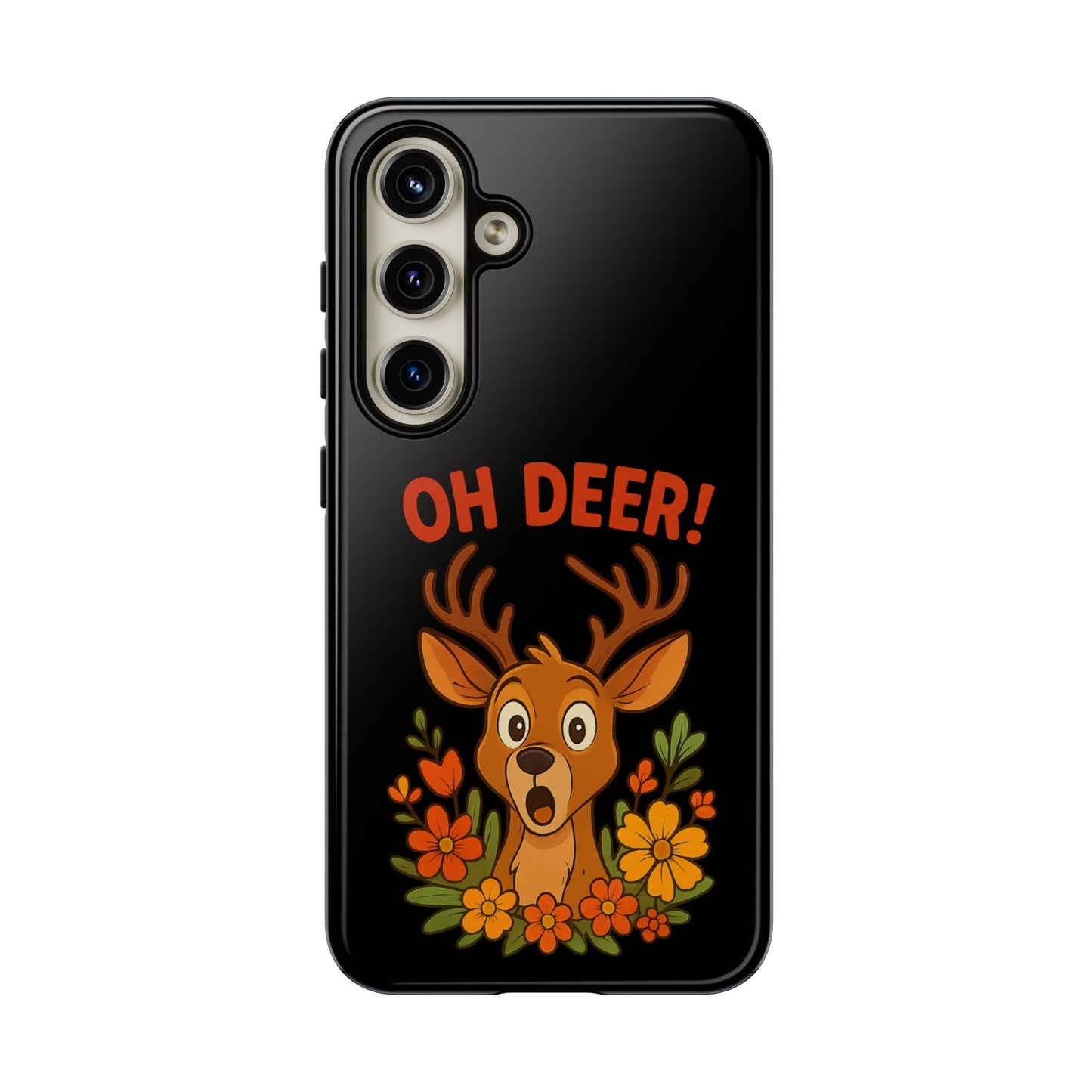 Samsung Phone Case Deer Galaxy Phone Case Nature Phone Accessory Gift for Animal Lovers Funny Case