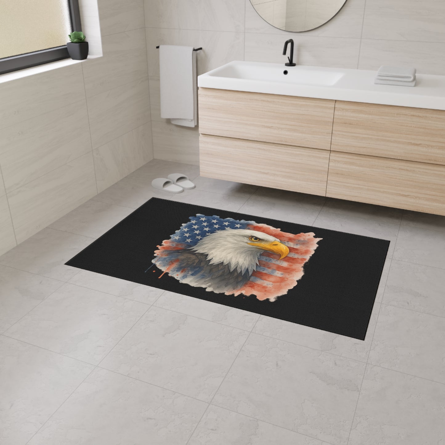 Floor Mat Independence Day Mat Veteran's Day Floor Mat 4th of July Decor Memorial Day Mat Holiday Decor
