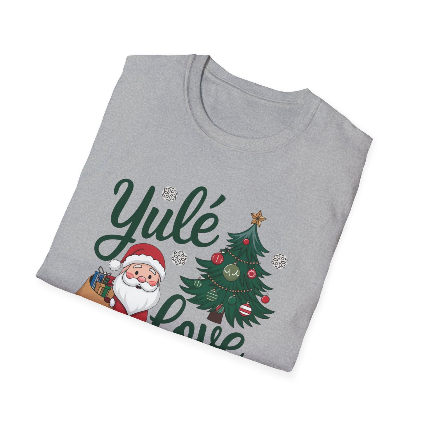 Yulé Love This Christmas T-Shirt, Funny Santa Holiday Tee, Cute Pun Xmas Shirt, Festive Unisex Top, Fun Gift For Friends And Family