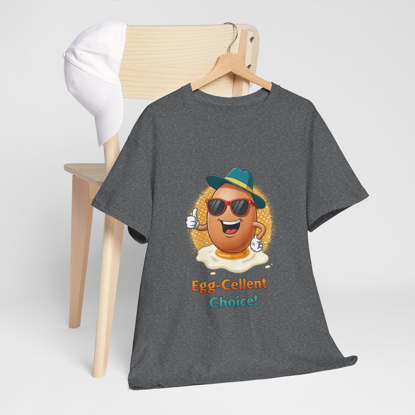 Funny Egg Shirt | Egg-Cellent Choice T-Shirt | Pun Food Tee | Breakfast Lover Gift | Cool Cartoon Egg Shirt | Dad Joke Shirt
