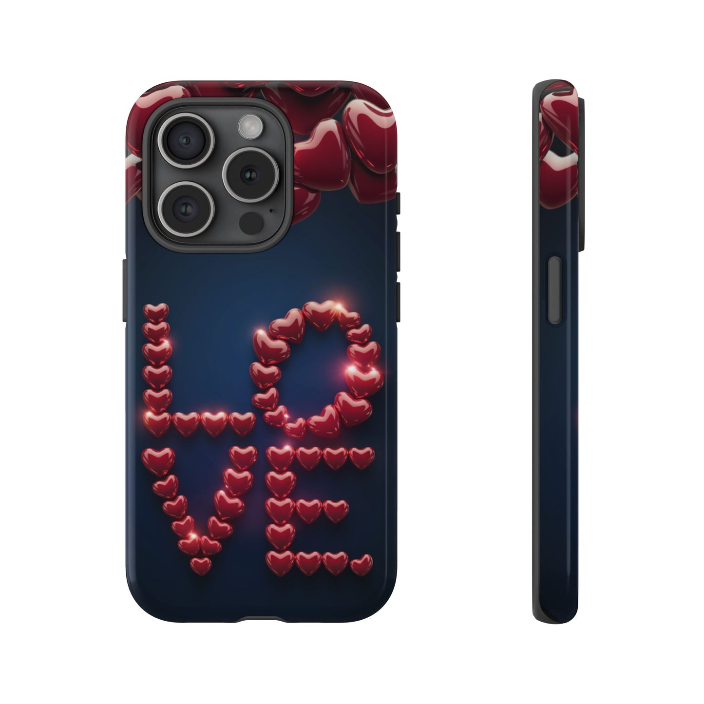 iPhone Case - Love Hearts Design