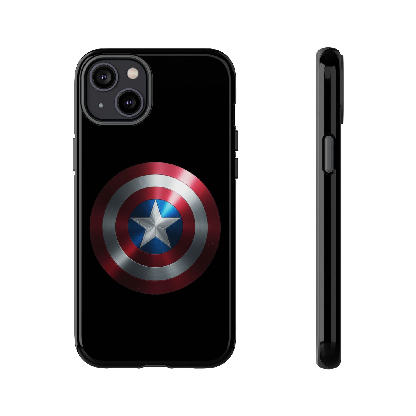 iPhone Case - Captain America Shield Design