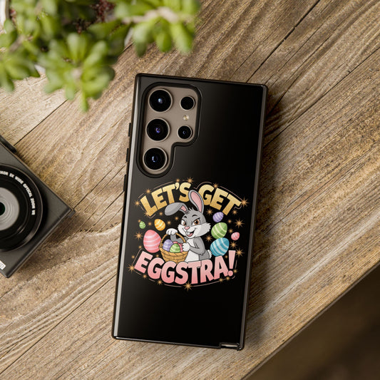Samsung Phone Case Easter Bunny Let's Get Eggstra Samsung Case