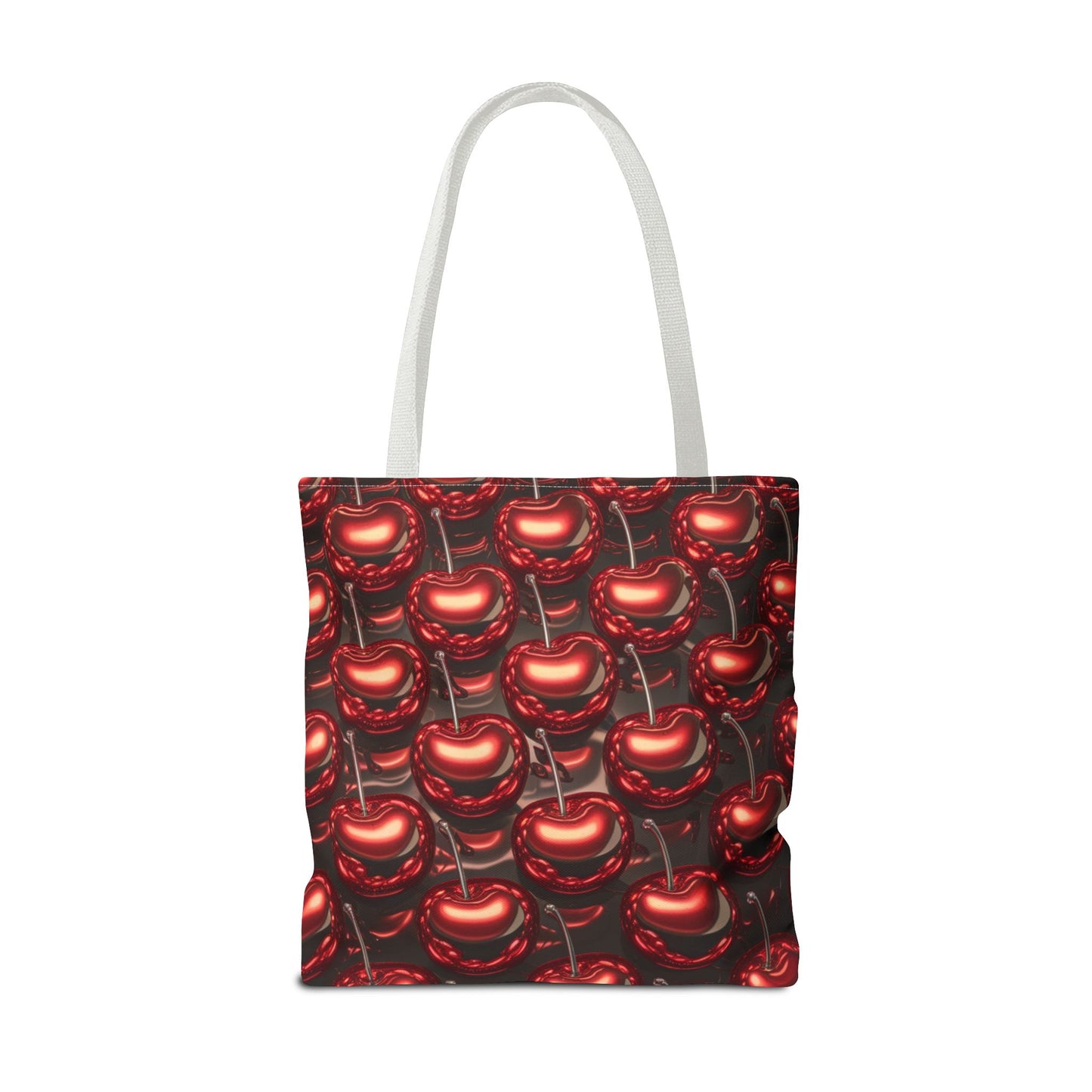 Cherry Tile Tote Bag