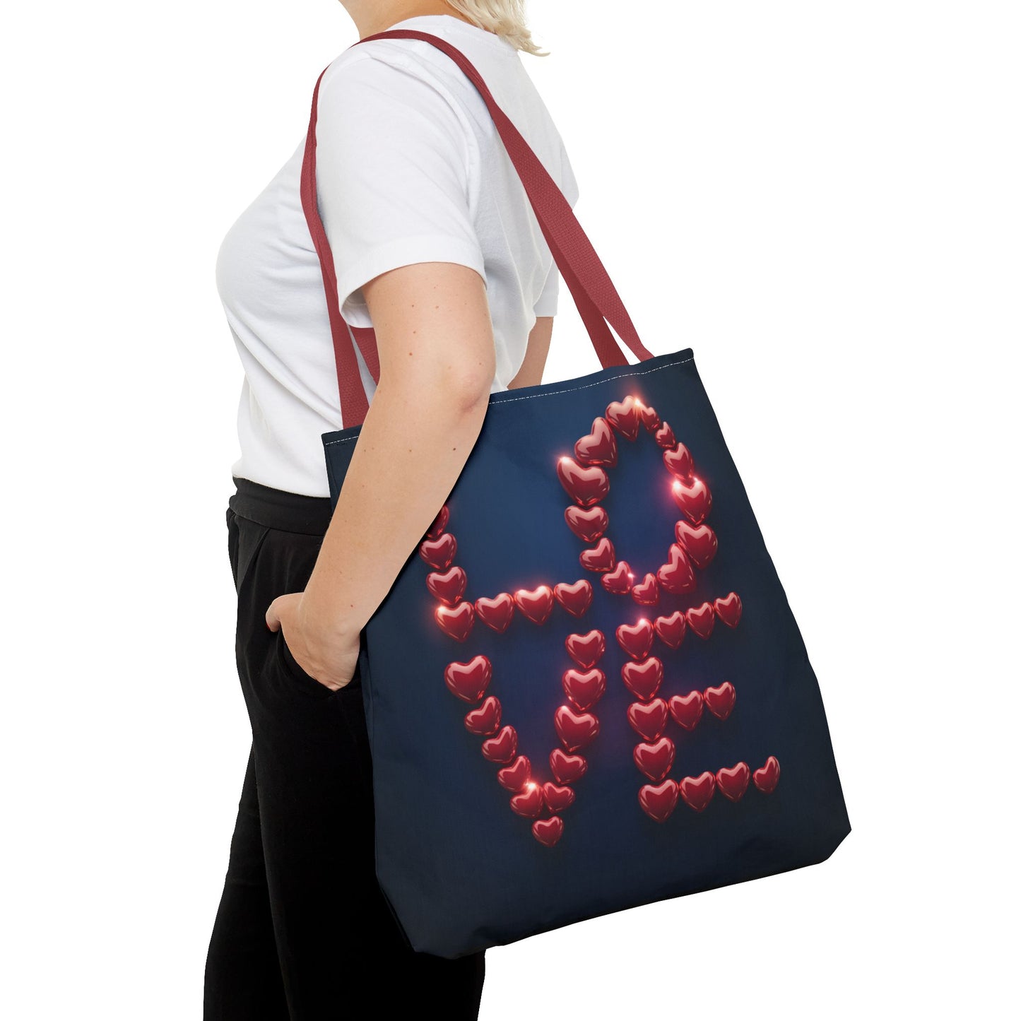 Love Hearts Tote Bag