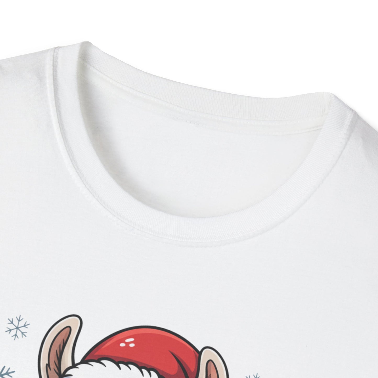 Fleece Navidad Llama Christmas Shirt, Funny Llama Xmas Tee, Cute Holiday Pun Shirt, Fuzzy Llama Santa Sweater Shirt, Christmas Gift Tee