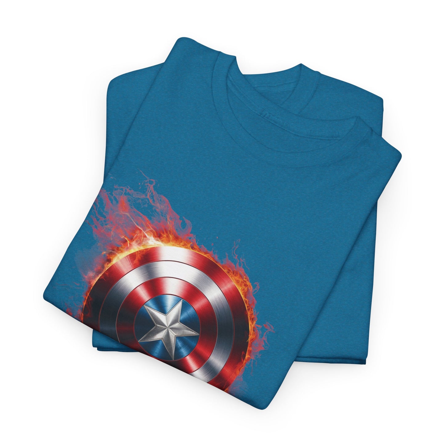 Captain America Flame Tee