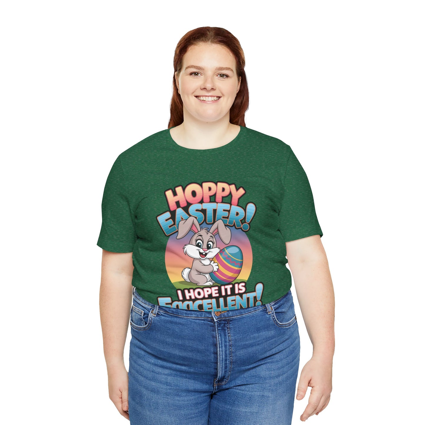 Happy Easter Unisex Tee Easter Shirt Easter Bunny T Shirt Easter Apparel Easter Bunny Outfit