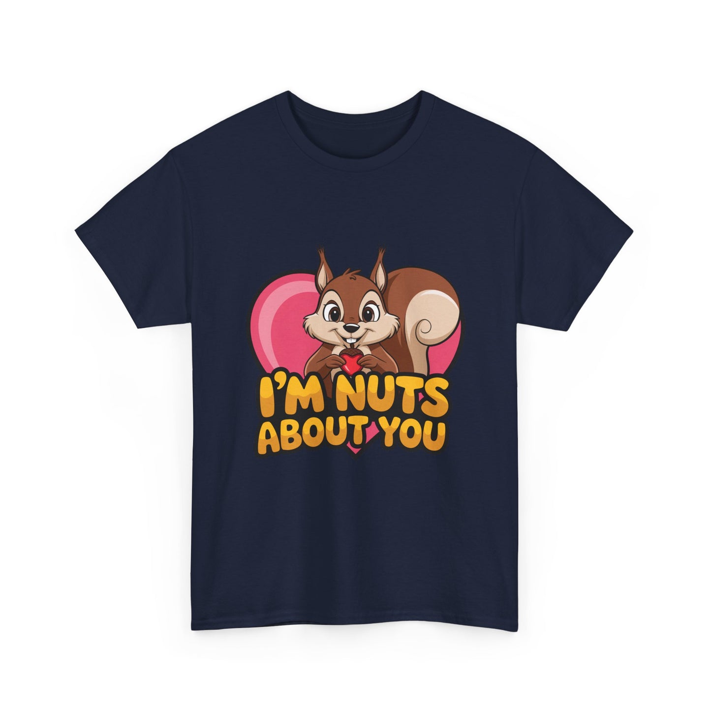 I’m Nuts About You Shirt, Funny Valentine Shirt, Squirrel Love T Shirt, Cute Animal Pun Tee, Valentine Gift For Him Her