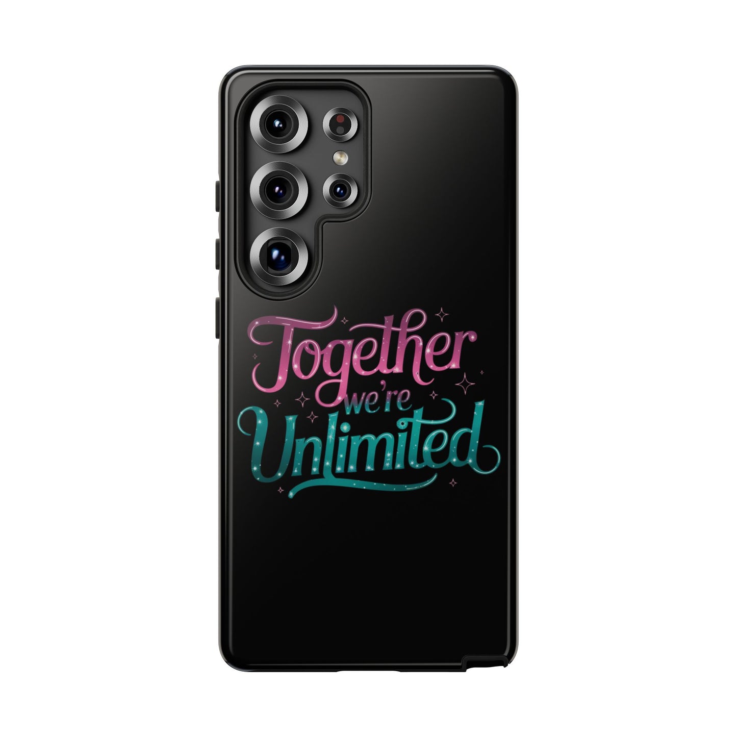 Samsung Case Musical Quote 'Together We're Unlimited' Musical Phone Case