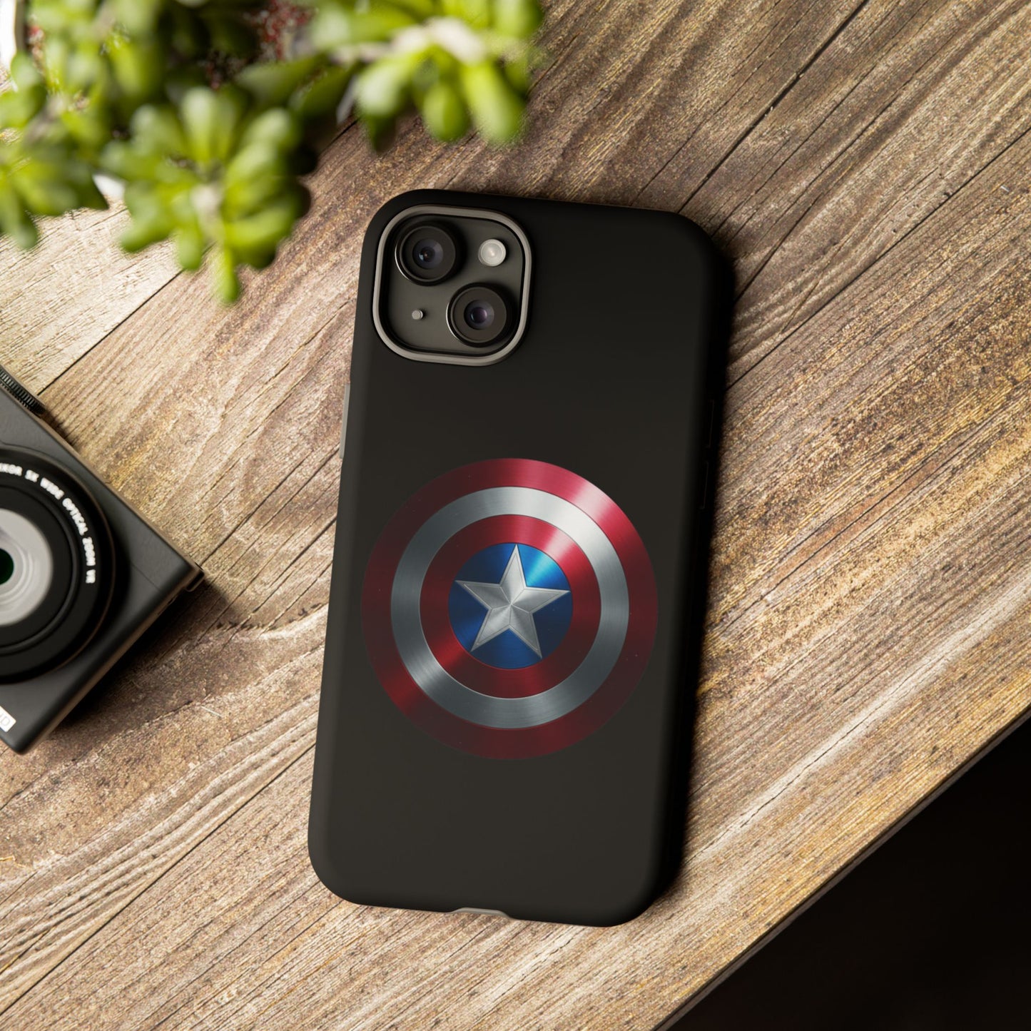 iPhone Case - Captain America Shield Design