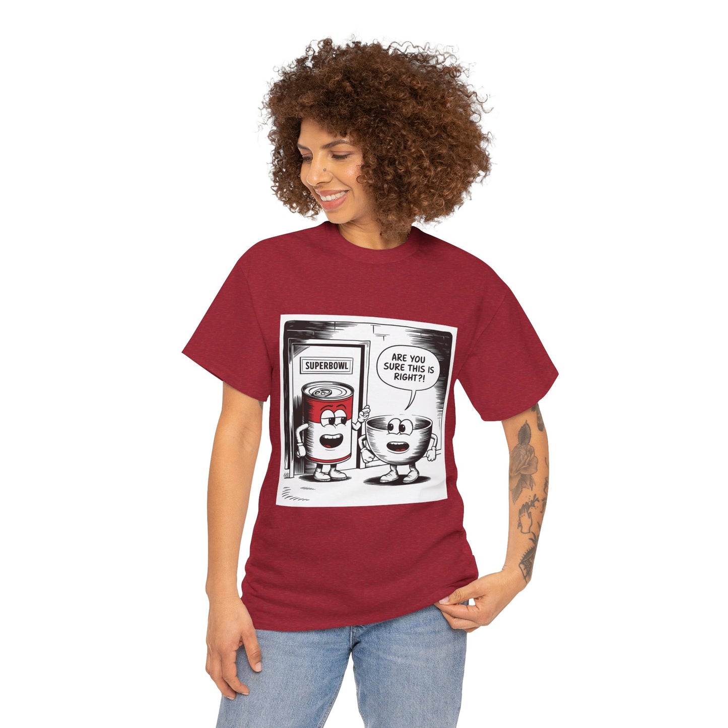 Comic Unisex Tee - Superbowl Design