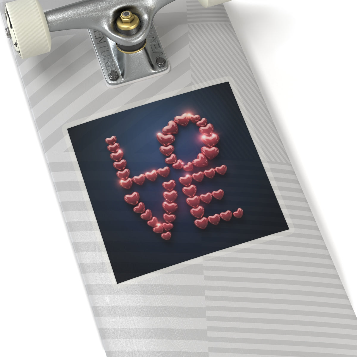 Love Heart Kiss-Cut Stickers