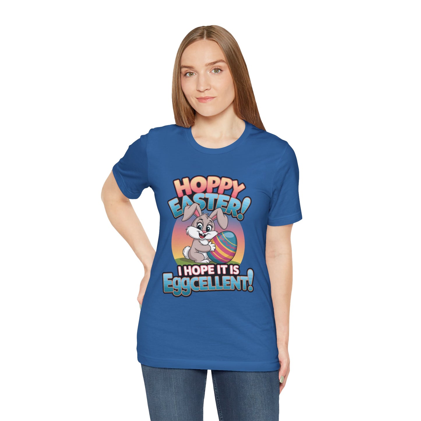 Happy Easter Unisex Tee Easter Shirt Easter Bunny T Shirt Easter Apparel Easter Bunny Outfit