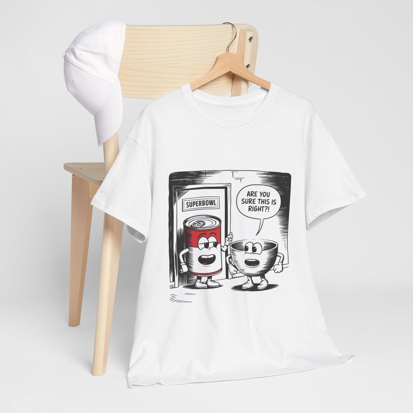 Comic Unisex Tee - Superbowl Design
