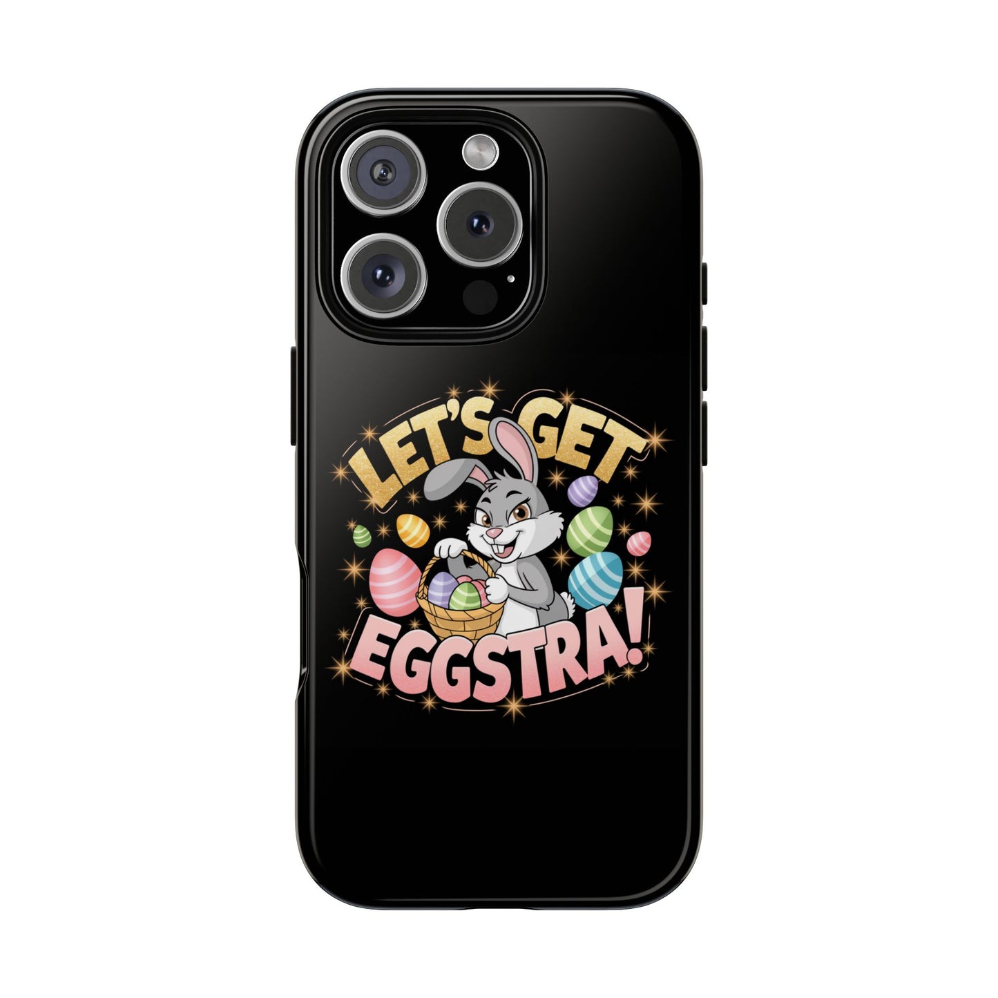 iPhone Case Easter Bunny 'Let's Get Eggstra Phone Case Easter iPhone Case