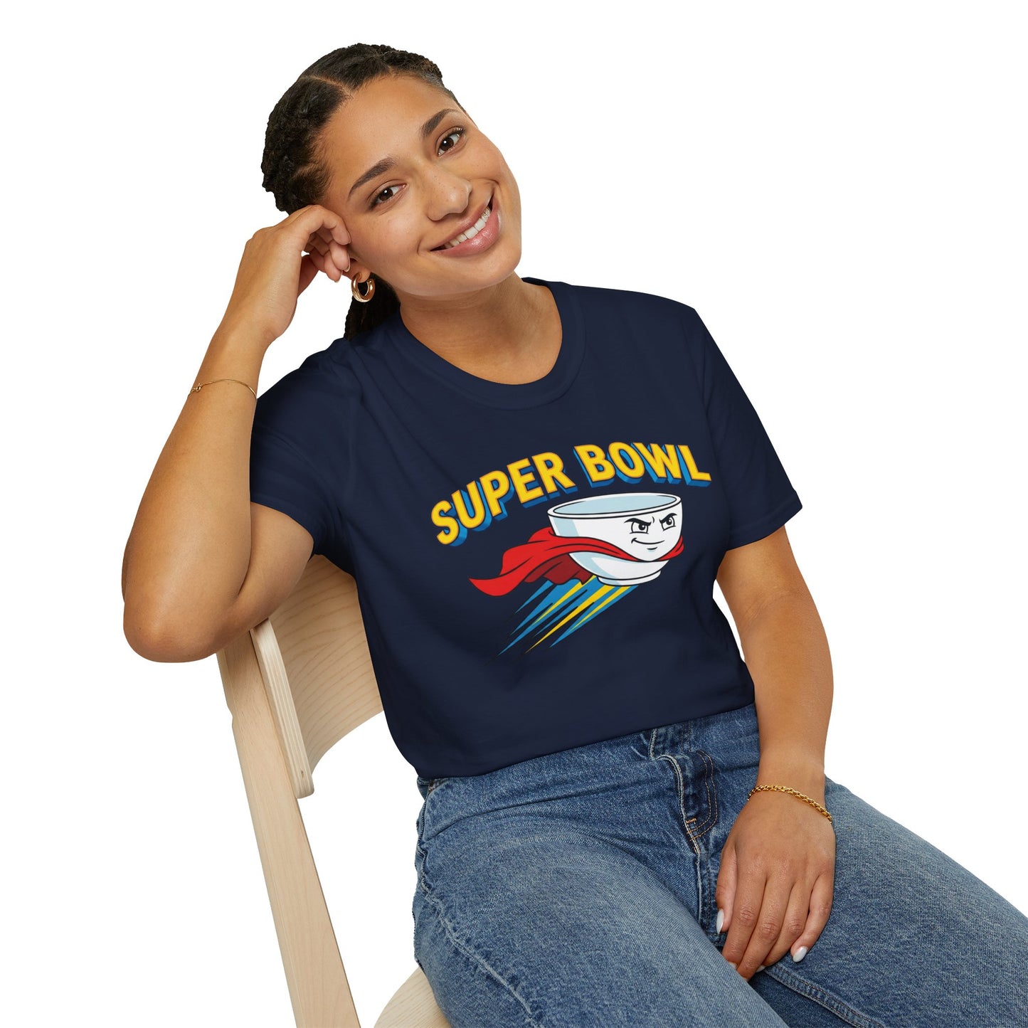 Super Bowl Shirt, Funny Super Bowl T Shirt, Football Party Shirt, Game Day Tee, Bowl Pun Shirt, Super Bowl Party Shirt, Unisex Graphic Tee