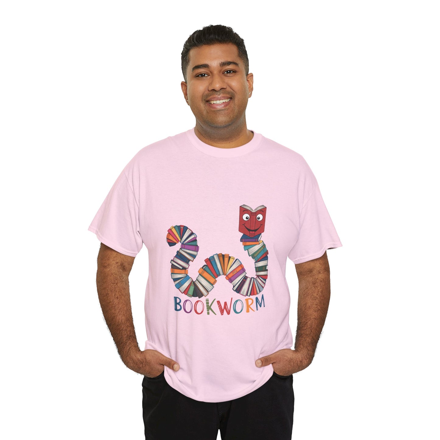 Cute Bookworm Shirt – Funny Reading Lover Tee – Teacher Gift – Kids Book Tee – Unisex Book Nerd Shirt – Book Club Graphic T-Shirt