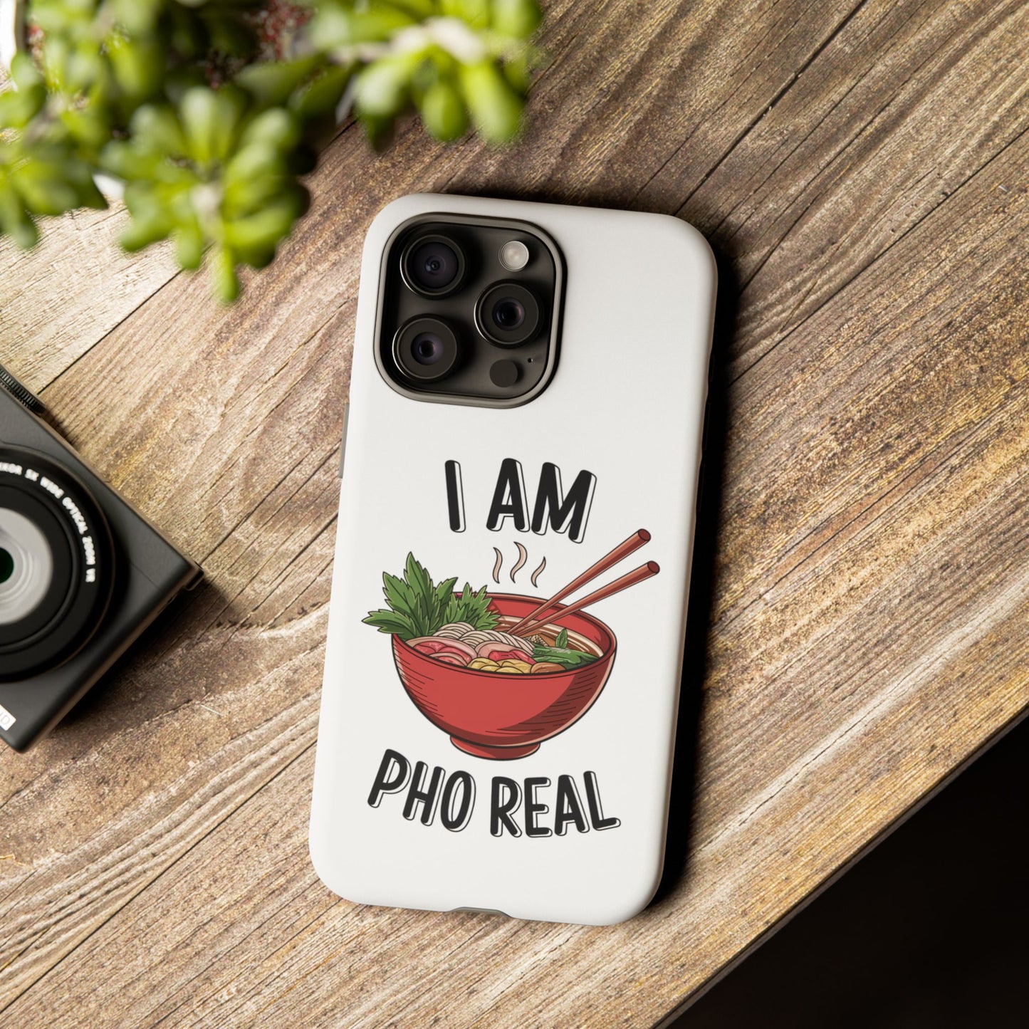 Pho Real Tough Phone Case Pho iPhone Case Foodie Phone Case