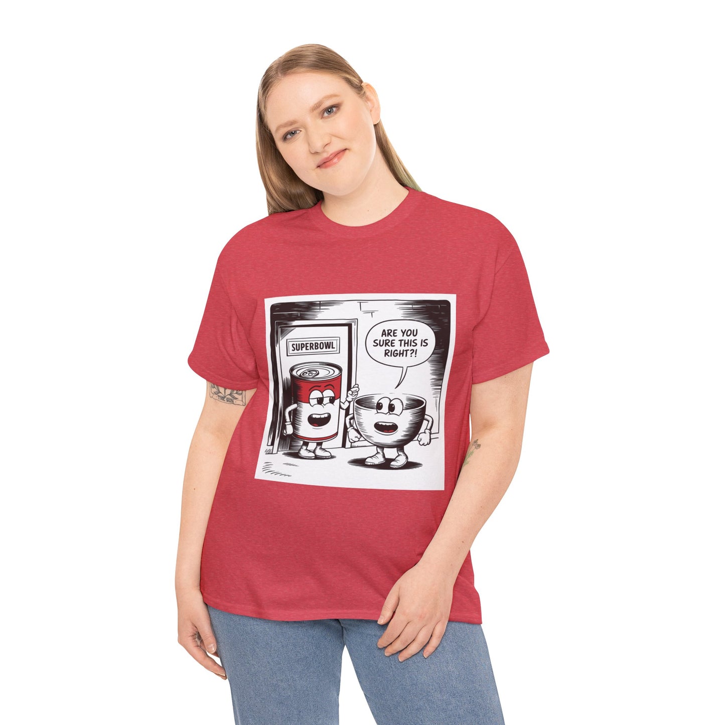 Comic Unisex Tee - Superbowl Design