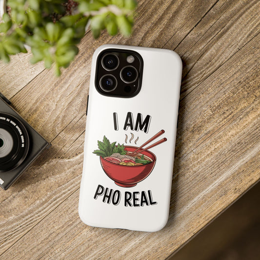 Pho Real Tough Phone Case Pho iPhone Case Foodie Phone Case