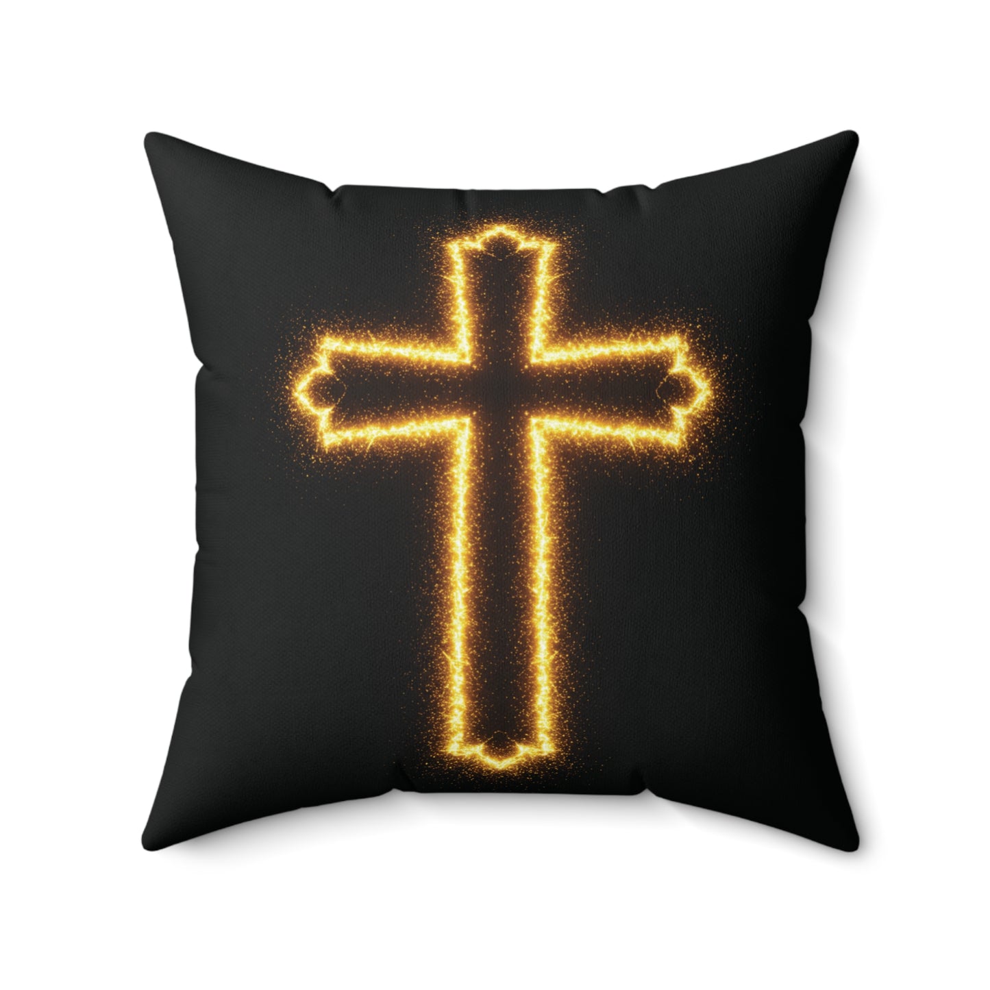 Glowing Cross Pillow
