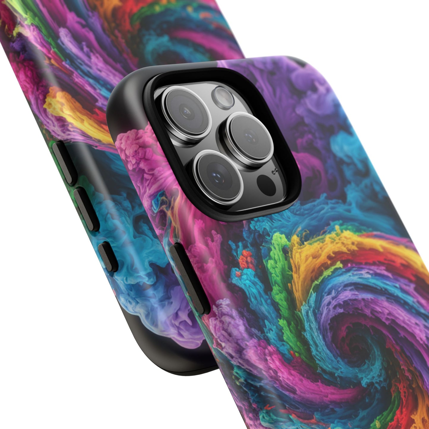 iPhone Case - Colorful Swirl Design