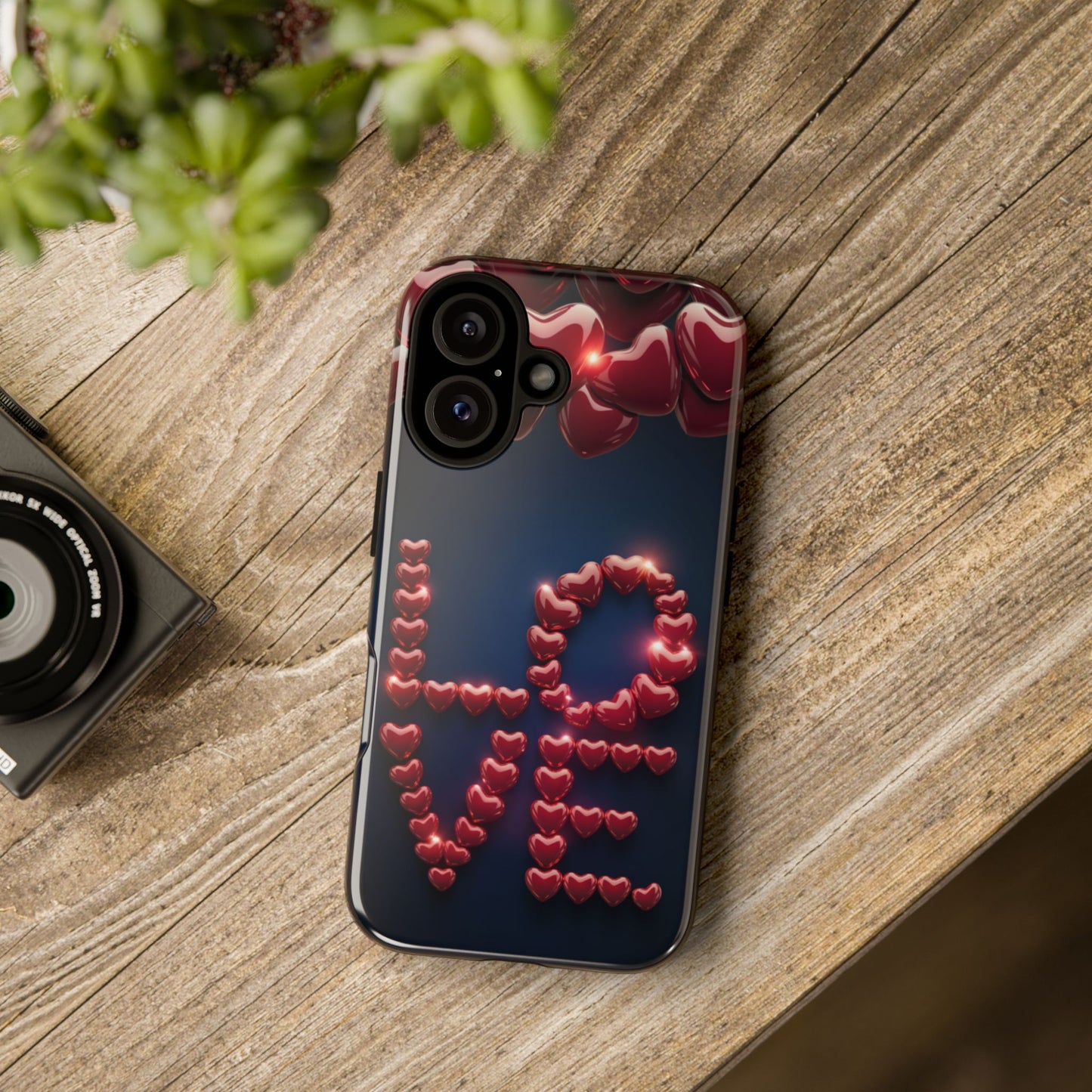 iPhone Case - Love Hearts Design