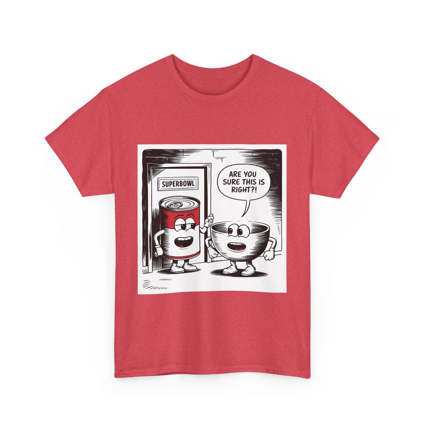 Comic Unisex Tee - Superbowl Design