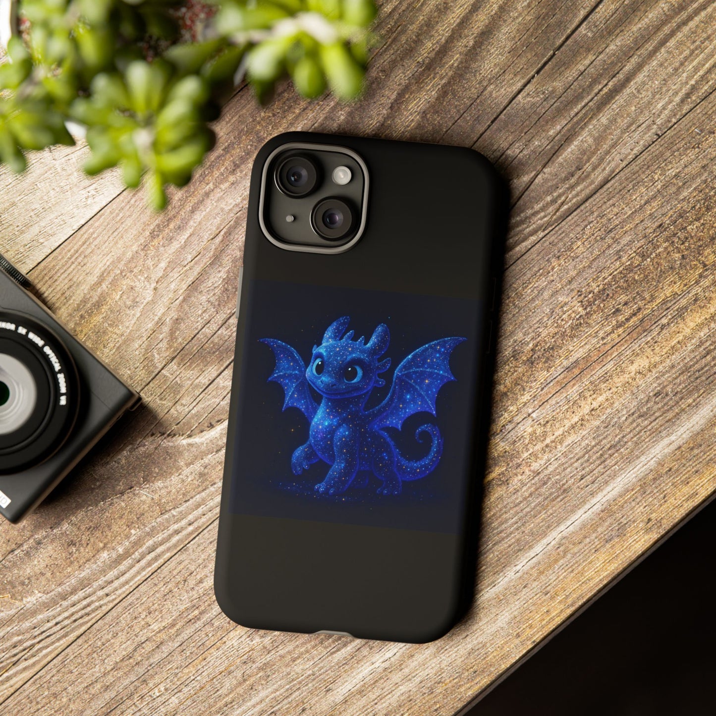 Galaxy Dragon iPhone Case - Cute Fantasy Star Phone Cover for iPhone Phones | Gift for Dragon Lover | Cosmic Creature Art