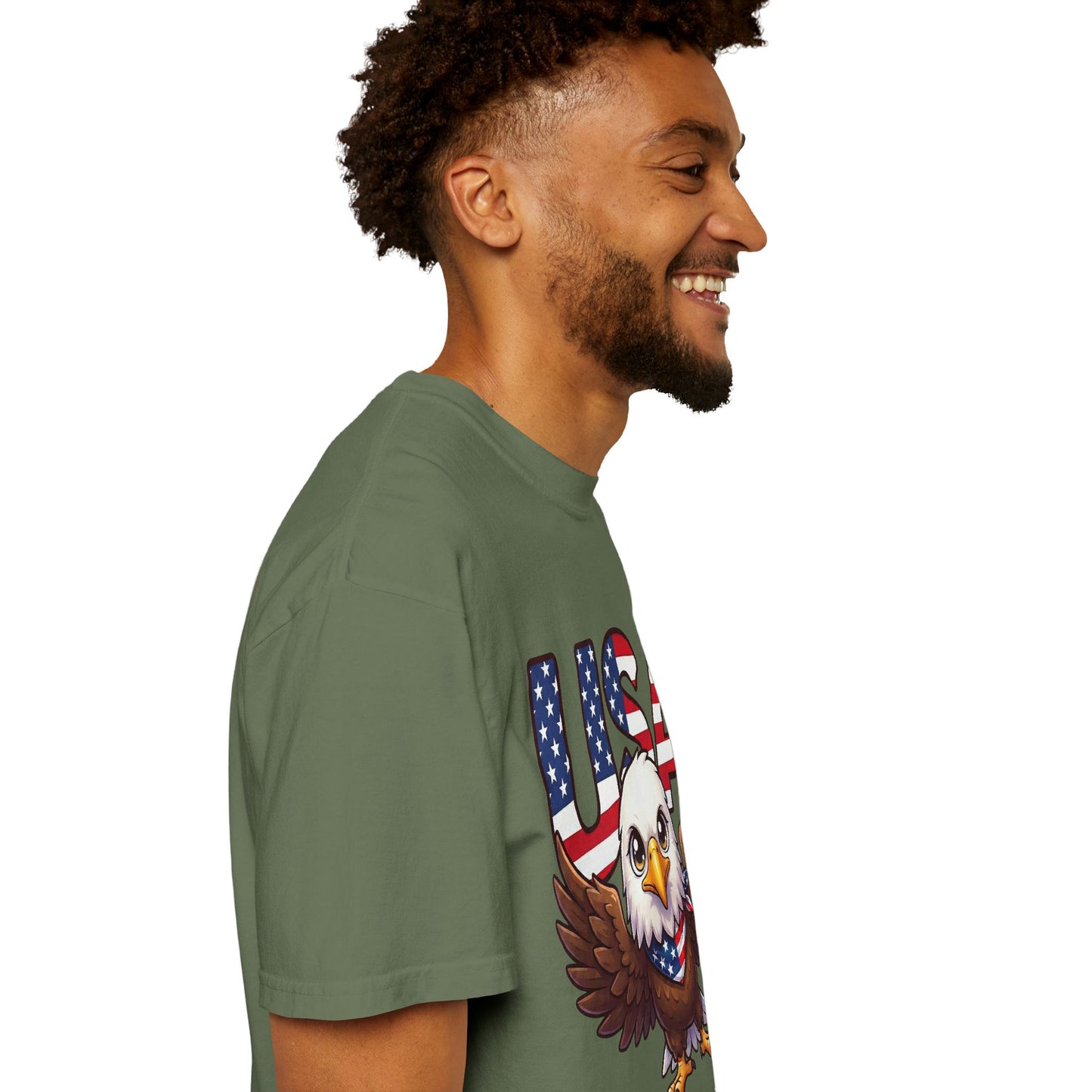 USA Eagle Shirt, Patriotic Comfort Colors Shirt, American Flag Eagle T Shirt, Fourth Of July Shirt, Freedom Graphic Tee, USA Pride Shirt