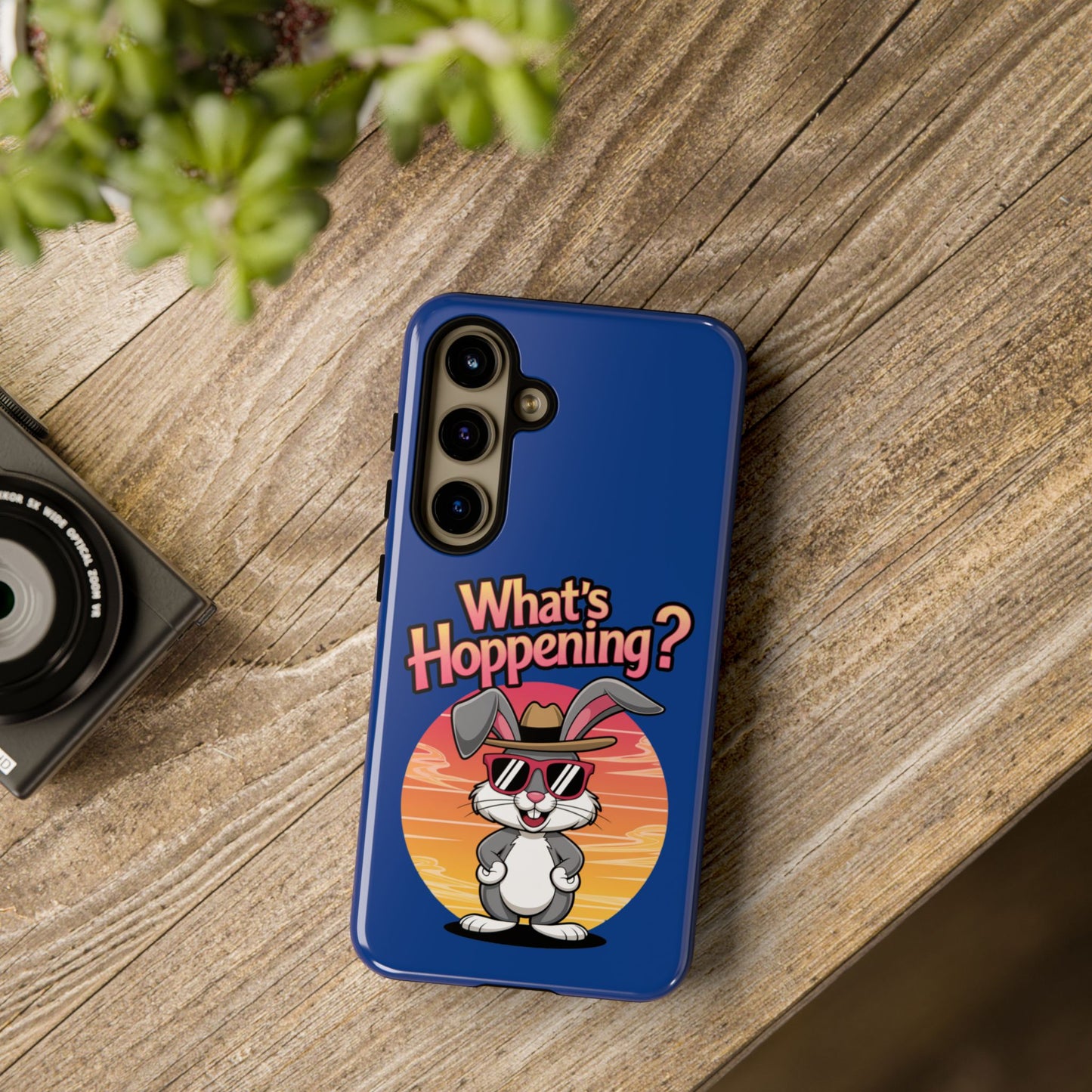 Samsung Case- Cool Bunny 'What's Hoppening'