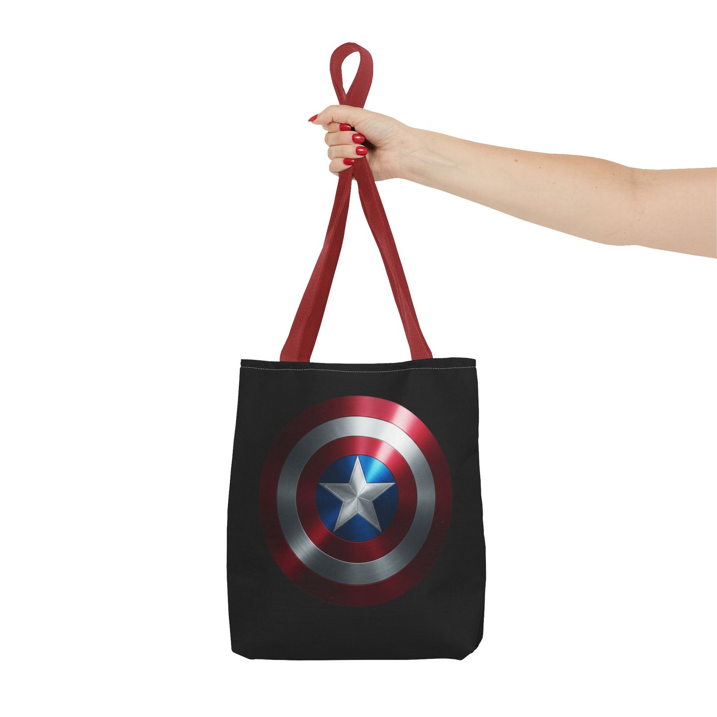 Heroic Shield Tote Bag - Stylish Marvel-Inspired Carryall for Fans