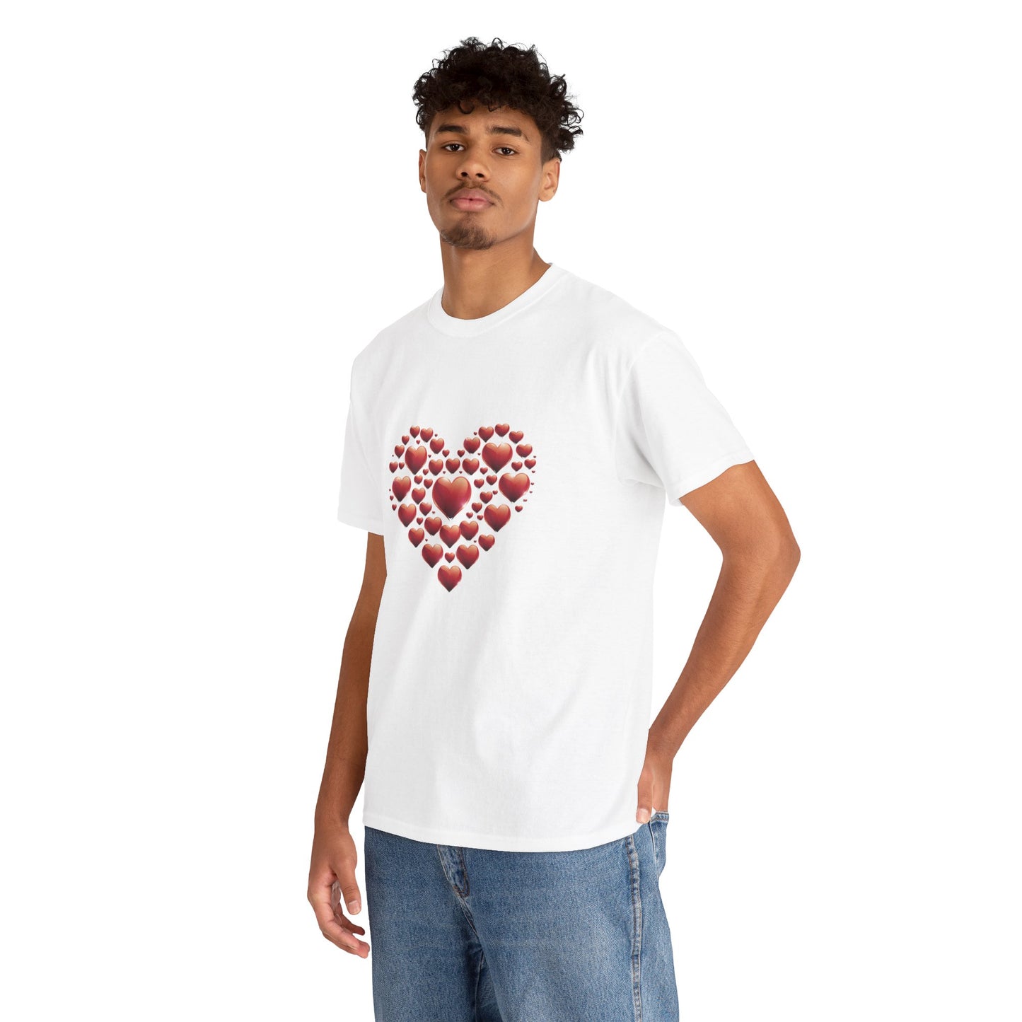 Heart Of Hearts Shirt, Minimal Valentine Shirt, Red Heart Graphic Tee, Love Aesthetic T Shirt, Valentine Gift Shirt