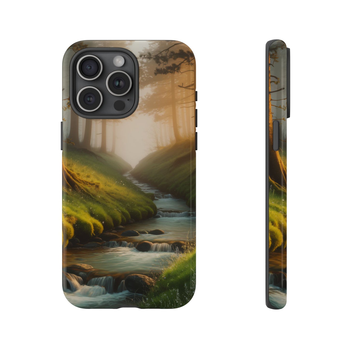 Nature Stream iPhone Case Forest Phone Case Stream iPhone Case Nature Phone Case